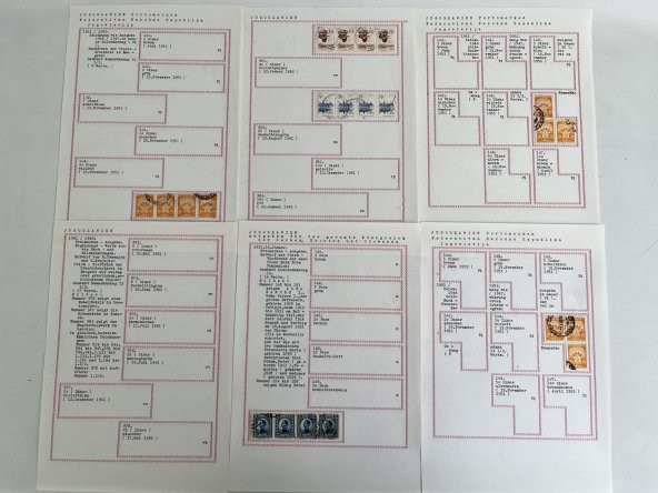Yugoslavya Posta Pulu Lotu 310 Adet G04 - Resim 7
