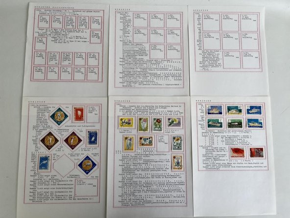 Romanya Posta Pulu Lotu 1170 Adet G06 - Resim 6