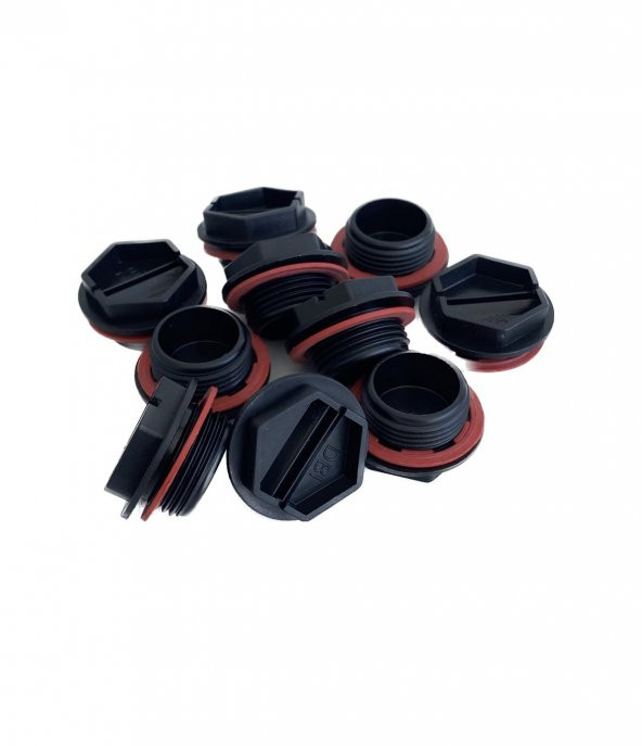 DBI Dişli Gaz Tapası TB2604B-GA40A 10 Adet - Resim 2