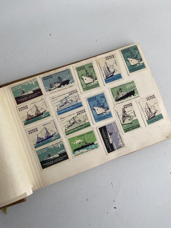 Yabancı Kibrit Kutusu Etiketi Albümü 550 Adet - Resim 6