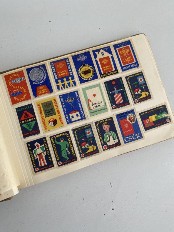 Yabancı Kibrit Kutusu Etiketi Albümü 550 Adet - Resim 10