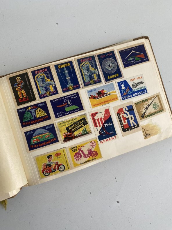 Yabancı Kibrit Kutusu Etiketi Albümü 550 Adet - Resim 12