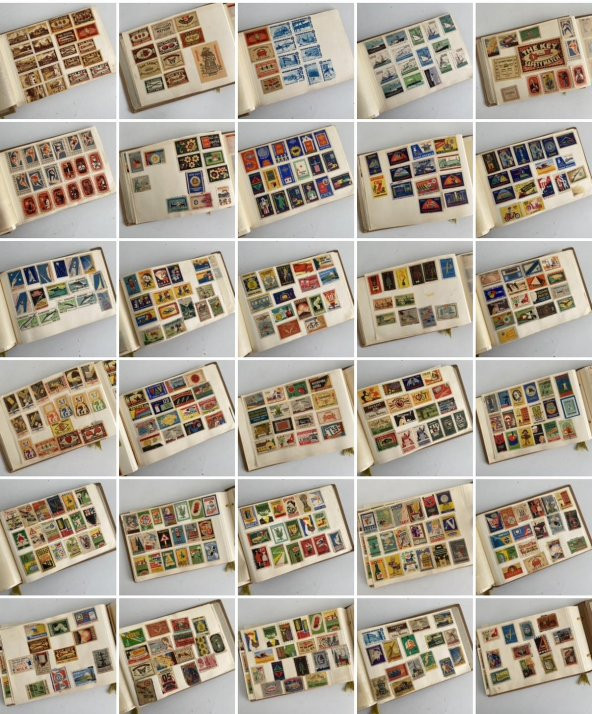 Yabancı Kibrit Kutusu Etiketi Albümü 550 Adet - Resim 2