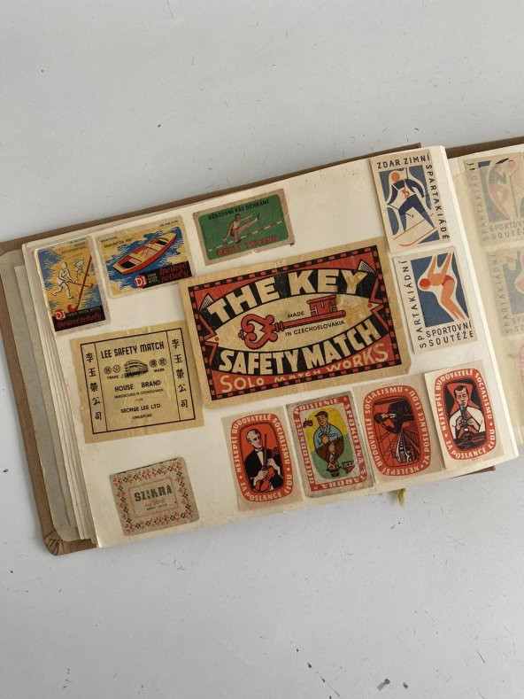 Yabancı Kibrit Kutusu Etiketi Albümü 550 Adet - Resim 7