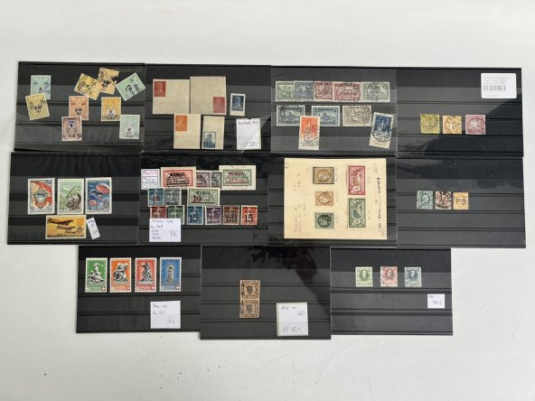Yabancı Posta Pulu Lotu 61 Adet K03 - 3