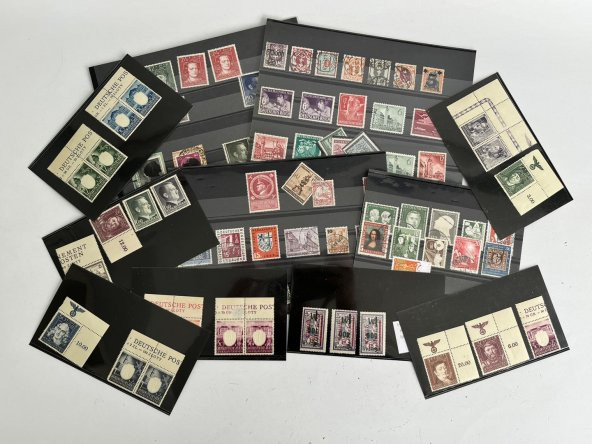 Yabancı Posta Pulu Lotu 83 Adet K01 - Resim 2