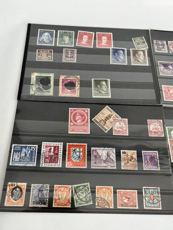 Yabancı Posta Pulu Lotu 83 Adet K01 - Resim 3