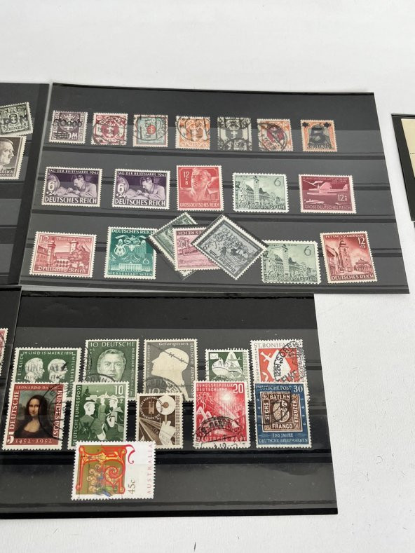 Yabancı Posta Pulu Lotu 83 Adet K01 - Resim 4