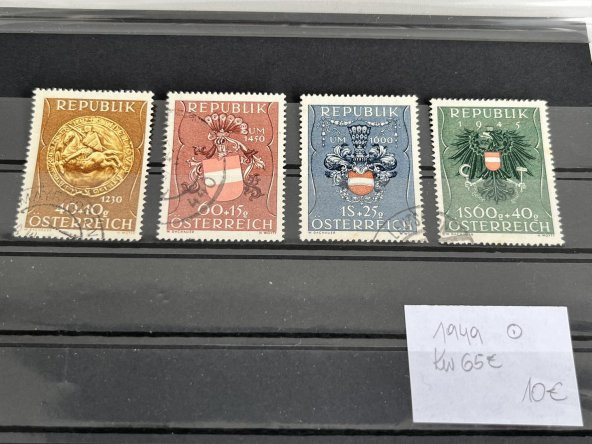 Almanya - Avusturya - Lihtenştayn Posta Pulu Lotu - 6