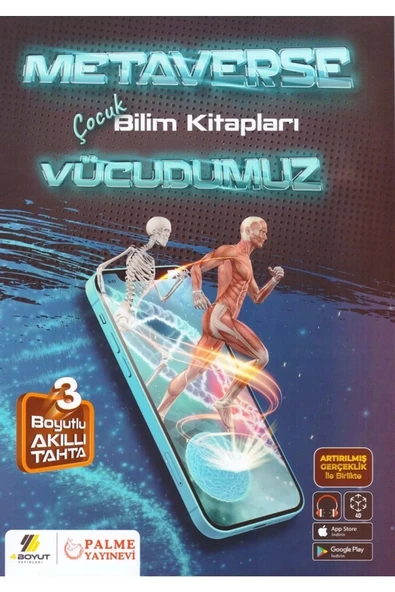 Palme Boyut Metaverse Çocuk Bilim Kitapları Serisi 4 Kitap - 2