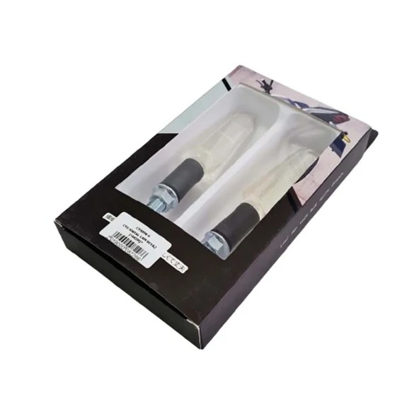 Sinyal Takım (2 Adet) Motosiklet Cam Model Beyaz Renk Ürün - Led Sinyal - Resim 3