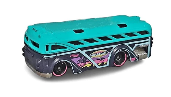 Hot Wheels Tekli Arabalar SURFIN SCHOOL BUS HKK79 - 2