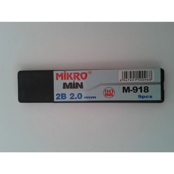 MİKRO KALEM UCU MİN 2.0x90 MM M-918SİYAH RENK