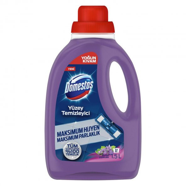 Domestos Yüzey Temizleyici Bahar Çiçekleri Maksimum Hijyen 1500 ml - 2