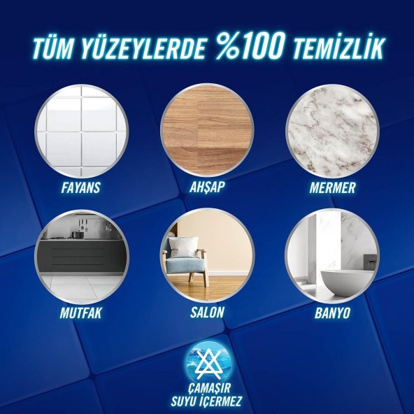 Domestos Yüzey Temizleyici Bahar Çiçekleri Maksimum Hijyen 1500 ml - 6