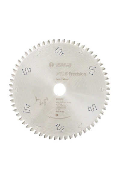 Best For Wood 254*30 MM 60 DİŞ - 2