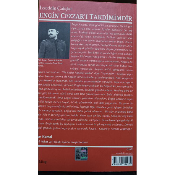 ENGİN CEZZAR'I TAKDİMİMDİR İZZEDDİN ÇALIŞLAR DOĞAN KİTAP - 2