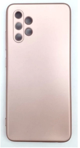 Samsung Galaxy A32 Rose Gold Yumusak Slikon Kilif