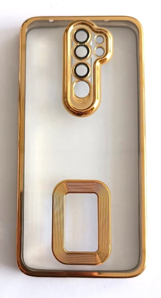 Xiaomi Redmi Note 8 Pro Uyumlu Lazer Kenarlı Şeffaf Kılıf - 2