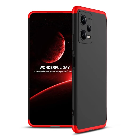 Xiaomi Redmi Note 12 5G Kılıf Zore Ays Full Koruma Kılıf - 6