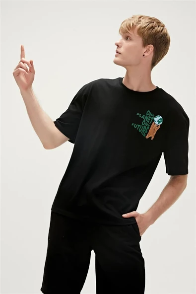 Bad Bear 23.01.07.001-C01 Re-Bear Erkek T-Shirt - 4