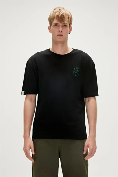 Bad Bear 23.01.07.005-C01 Re-World Erkek T-Shirt