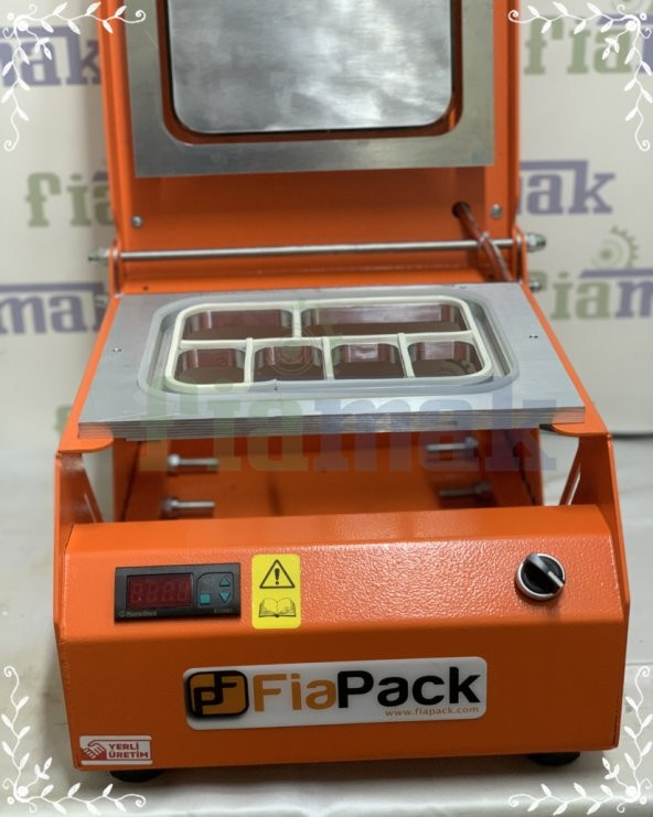 Fiapack Orange Tabak Kapatma Makinesi Statik 227x178 mm 6 Bölmeli - 5