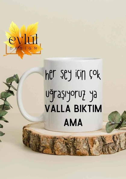 Gibi Dizi Replik Baskılı Kupa Bardak Özel Sublimasyon Baskı Gibi Yılmaz Çay-Kahve Bardağı