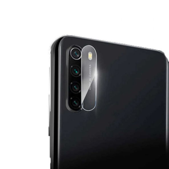 Xiaomi Redmi Note 8 Nano Kamera Koruyucu