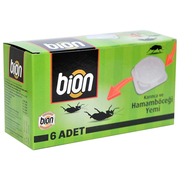 Bion Hamamböceği ve Karınca Yemi 6 Adet - Resim 3