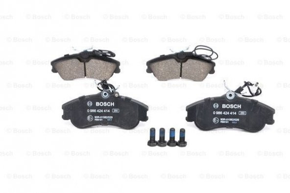 (BOSCH0986424414)ON FREN BALATASI FISLI PARTNER 96 / 03 BERLINGO 96 / 03 XSARA 306 97 / 00 (GDB1260) 0986TB2042