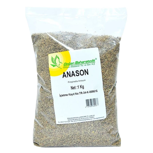 Doğan Baharatçılık Saf Anason 1 Kg Kiloluk Paket - 2