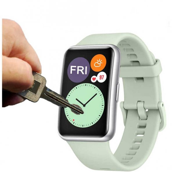 Huawei Watch Fit Zore PMMA Pet Saat Ekran Koruyucu - 2