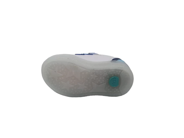 Vicco Çocuk Beyaz Işıklı Günlük Spor Ayakkabı 220 B21 Y212 - 5
