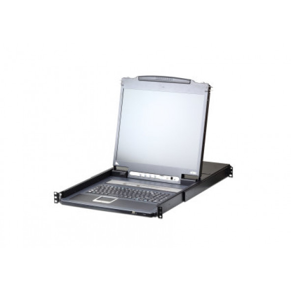 ATEN - CL5716IMT Sürgülü Kasaya Sahip, 17" VGA LCD Ekran - 1