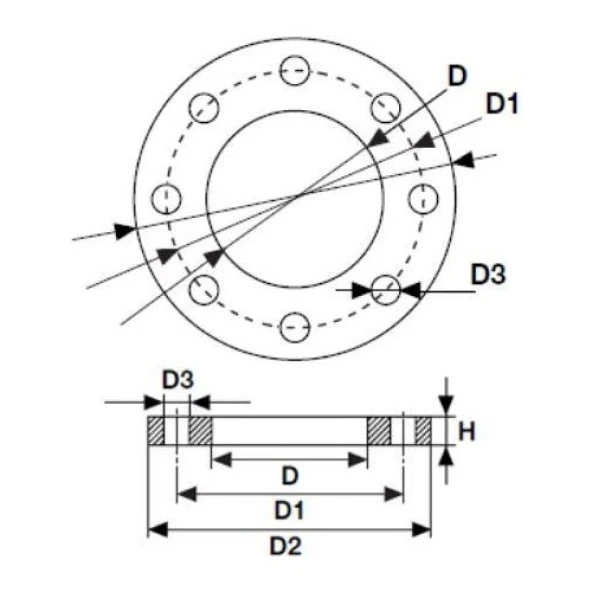 PVC YAPIŞTIRMA MUFLU SERBEST FLANŞ ( Ø 75 ) ( 1 ADET ) - 2