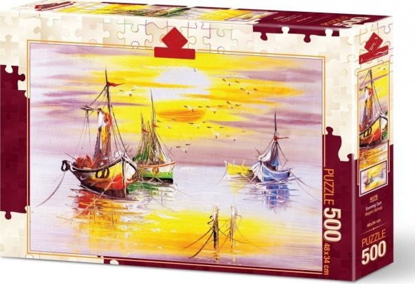 Hayal Sepeti Puzzle Akşam Güneşi 500 Parça Puzzle