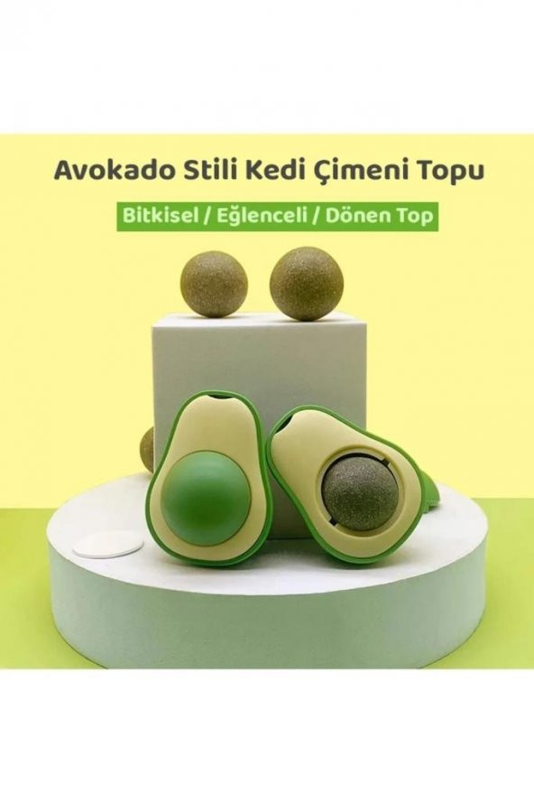 Avokado Catnip Kedi Nanesi Oyuncağı - 5