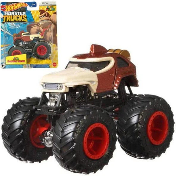 FYJ44 Monster Trucks 1:64 Araba SUPER MARIO DONKEY KONG HNW32