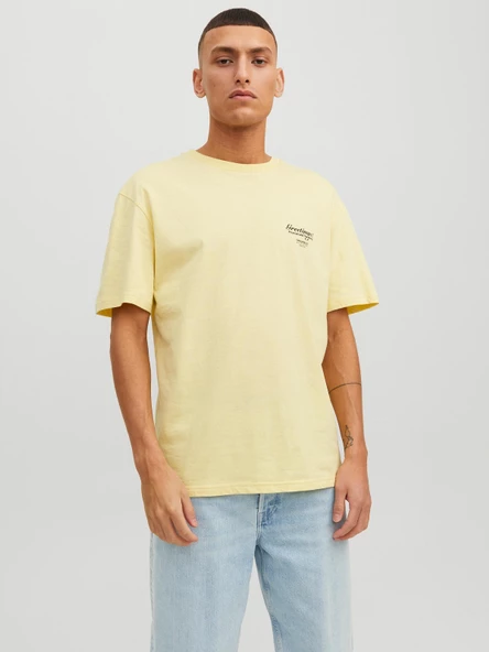 JACK JONES Ön Ve Arka Baskılı Tişört 12238165 - 3