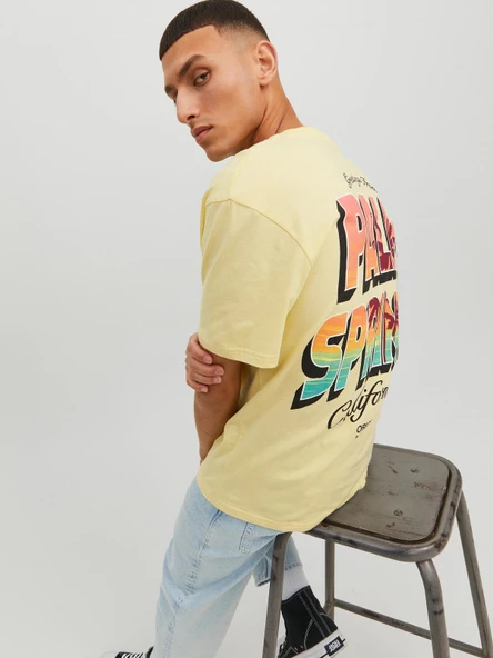 JACK JONES Ön Ve Arka Baskılı Tişört 12238165 - 7