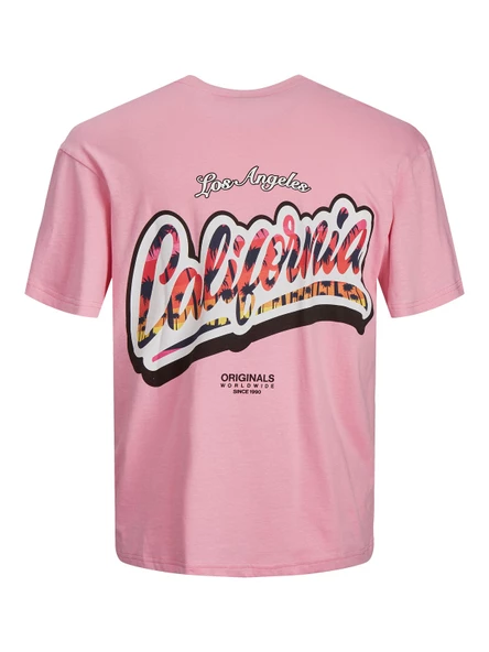 JACK JONES Ön Ve Arka Baskılı Tişört 12238165 - Resim 2