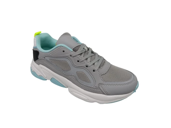Jump 24711 Unisex Gri Sneaker Spor Ayakkabı - 2