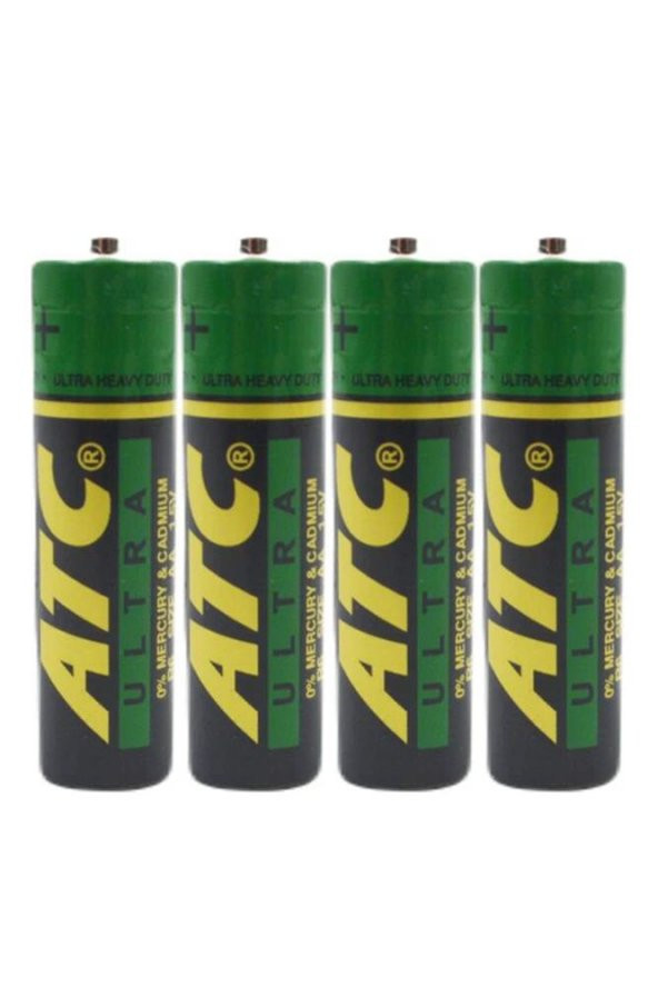 Kalem Pil 1.5 v Aa 4 Adet 1 Paket 1,5 Volt Kalem Pil Ultra Heavy Pil Oyuncak Pili Saat Pili - 2