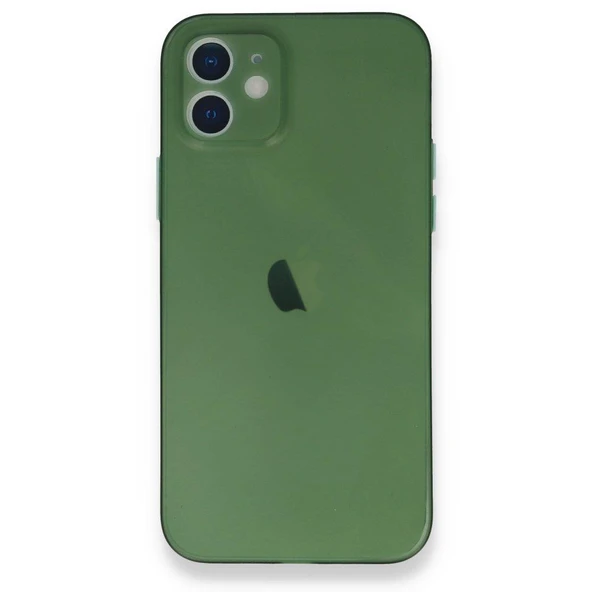 NXE Design Apple iPhone 12 (6.1'') Silikon Kılıf -Yeşil- - Resim 2