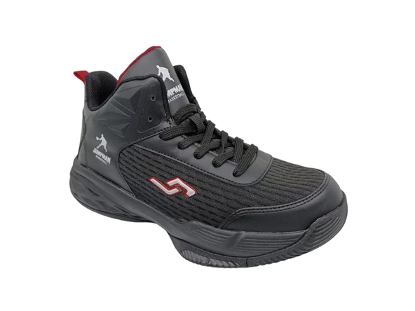 Jump 27986 Unisex Siyah Basketbol Spor Ayakkabı - Resim 4