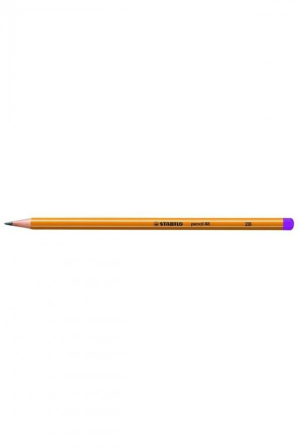 Pencil 88 Lila Kurşun Kalem 2b (1 Paket 12 Adet Kurşun Kalem)