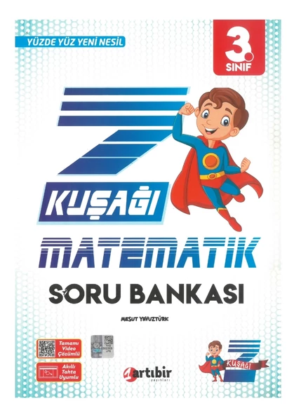 Artıbir Yayınları 3.Sınıf Matematik Z Kuşağı Yeni Nesil Soru Bankası ürün görseli
