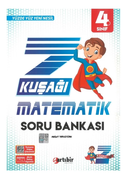 Artıbir Yayınları 4.Sınıf Matematik Z Kuşağı Yeni Nesil Soru Bankası