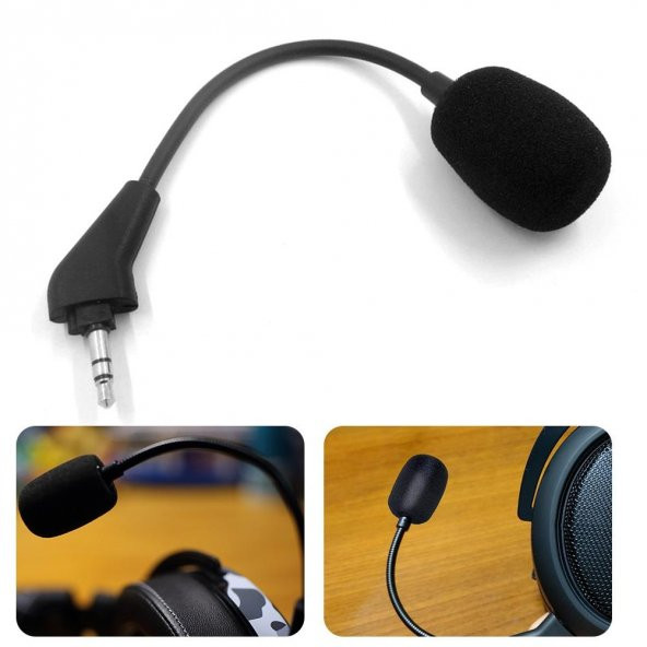 Corsair HS50/HS60/HS70/HS70 SE Uyumlu Yedek Oyuncu Kulaklık Mikrofonu - 3